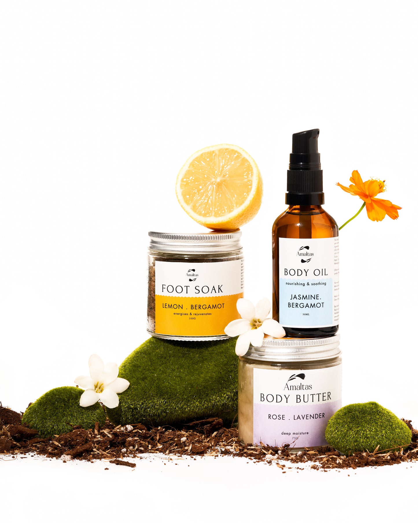 Lemon and Bergamot foot soak