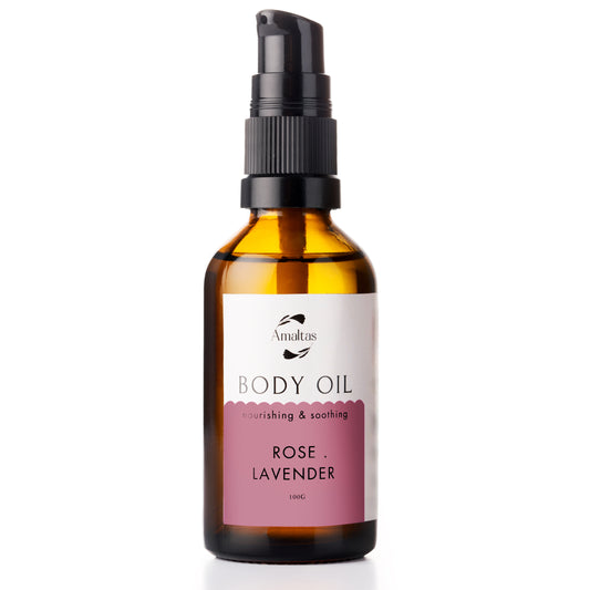 Rose and Lavender Bath and Body oil