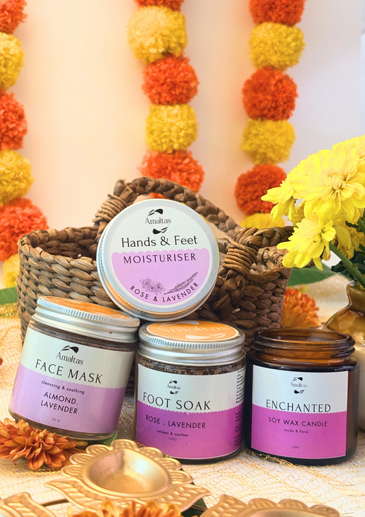 The Gulab and Glow gift set