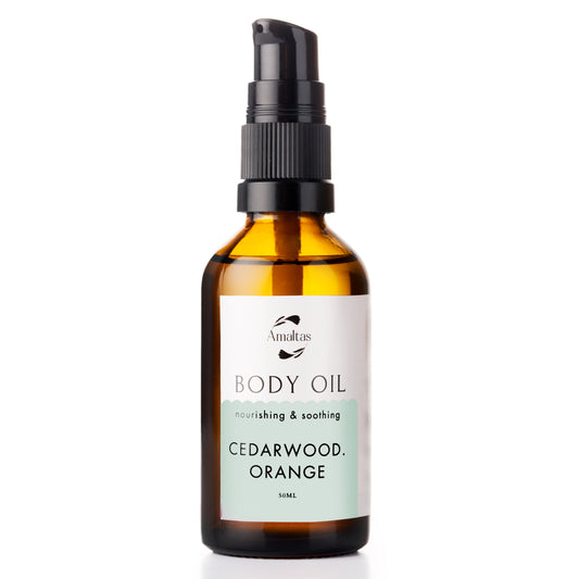 Cedarwood and Orange Bath and Body oil